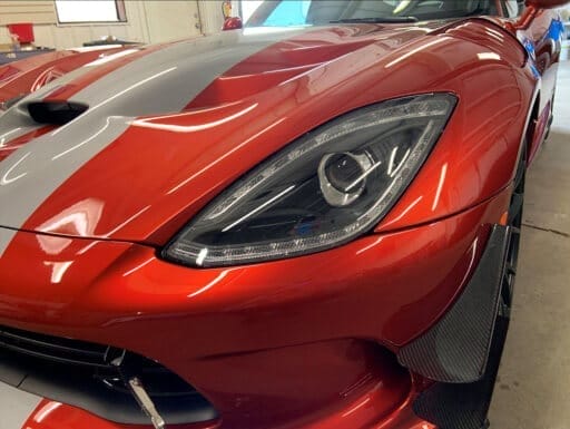 red-car-front